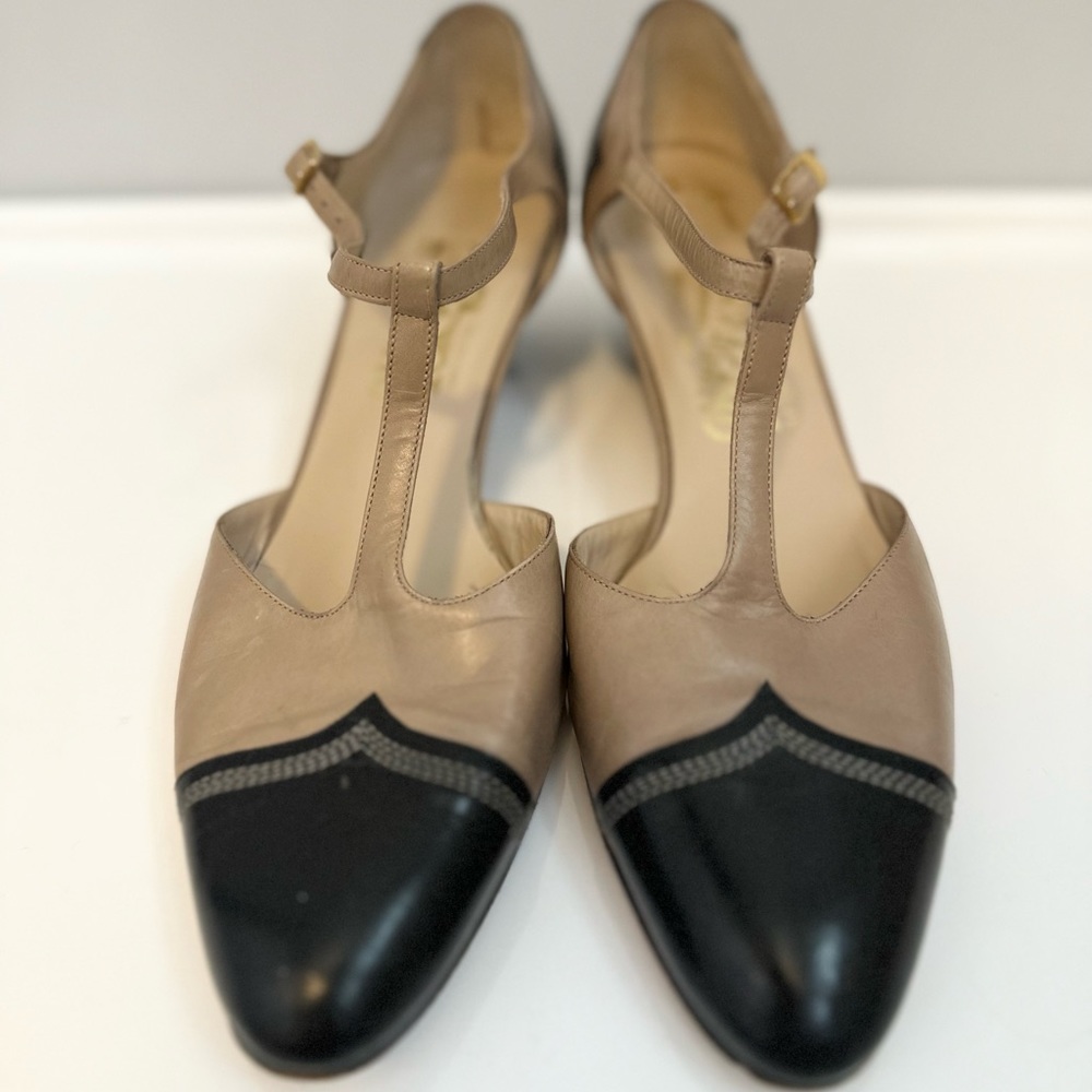 [Salvatore Ferragamo] vintage flapper heels